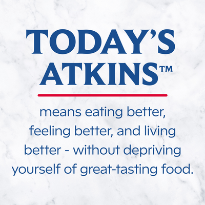 Pumpkin Pie Bar Today's Atkins means eating better, feeling better, and living better without depriving yourself of great-tasting food.