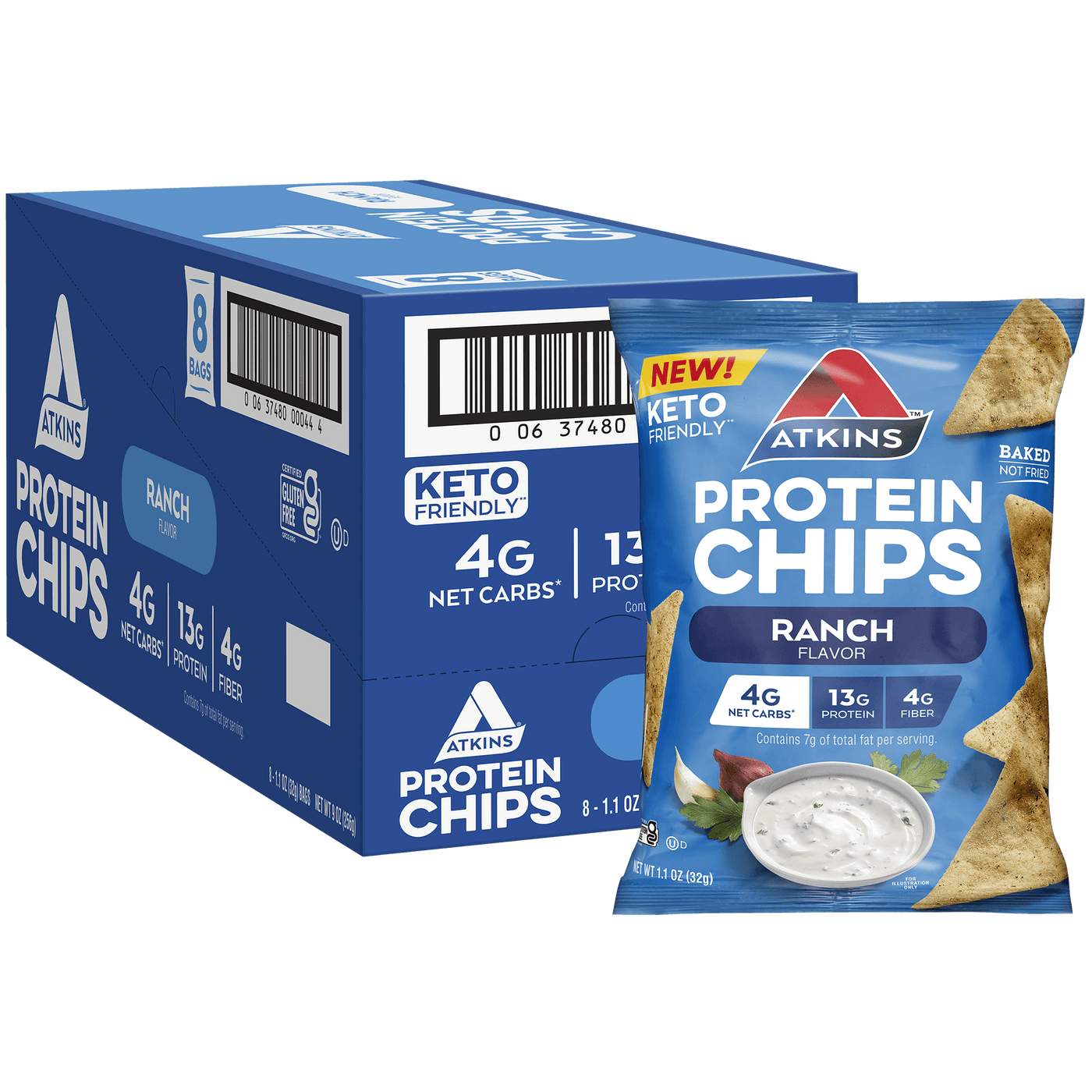 Ranch Snack Protein Chips