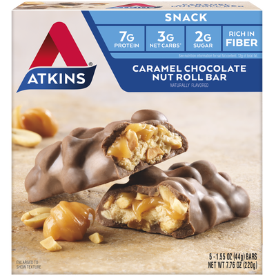 Caramel Chocolate Nut Roll